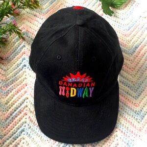 NWOT: Great Canadian Midway Niagara Falls Black Baseball Cap 🧢 Unisex • Cotton